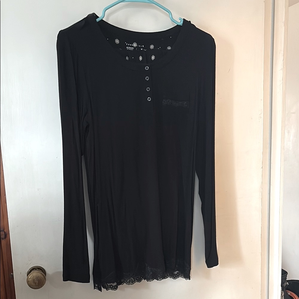 Black Pajama Set